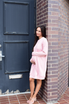 Own the Night Pink Sweater Dress