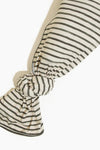 Charcoal Stripes Swaddle