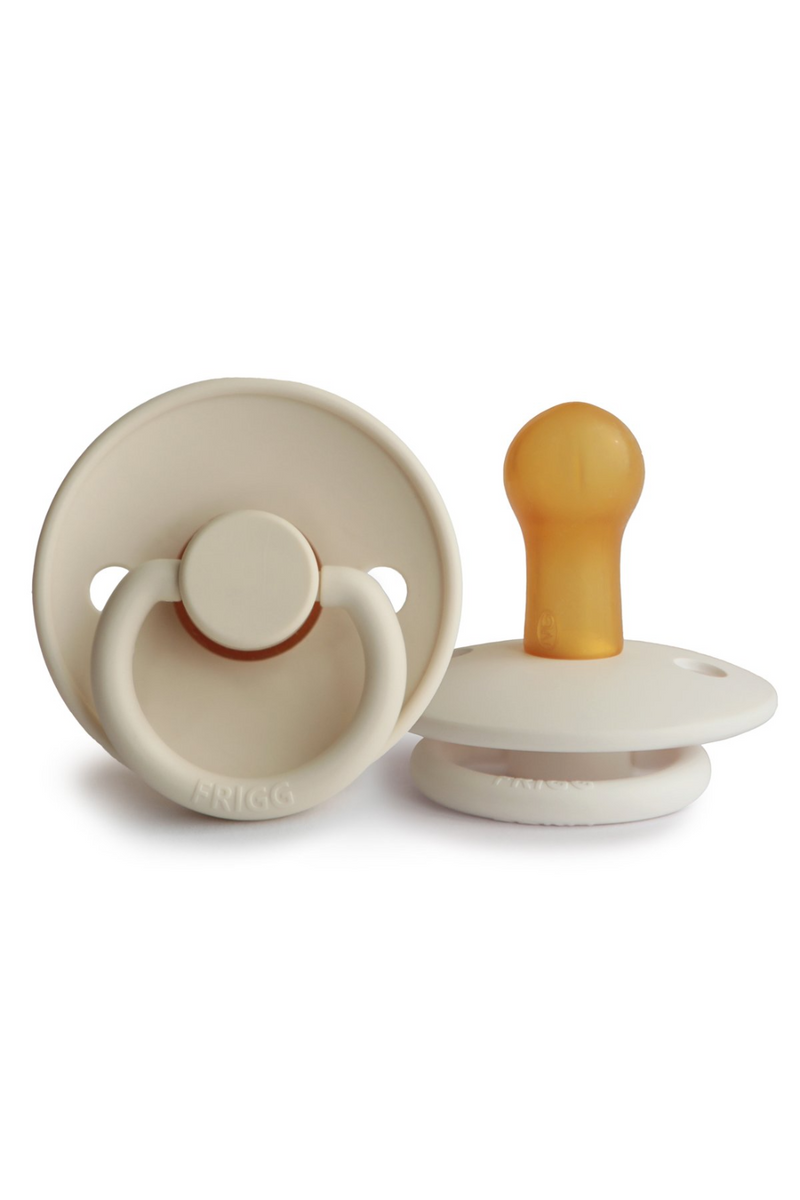 Natural Rubber Pacifier - Cream