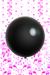 Gender Reveal Pink Jumbo Confetti Balloon