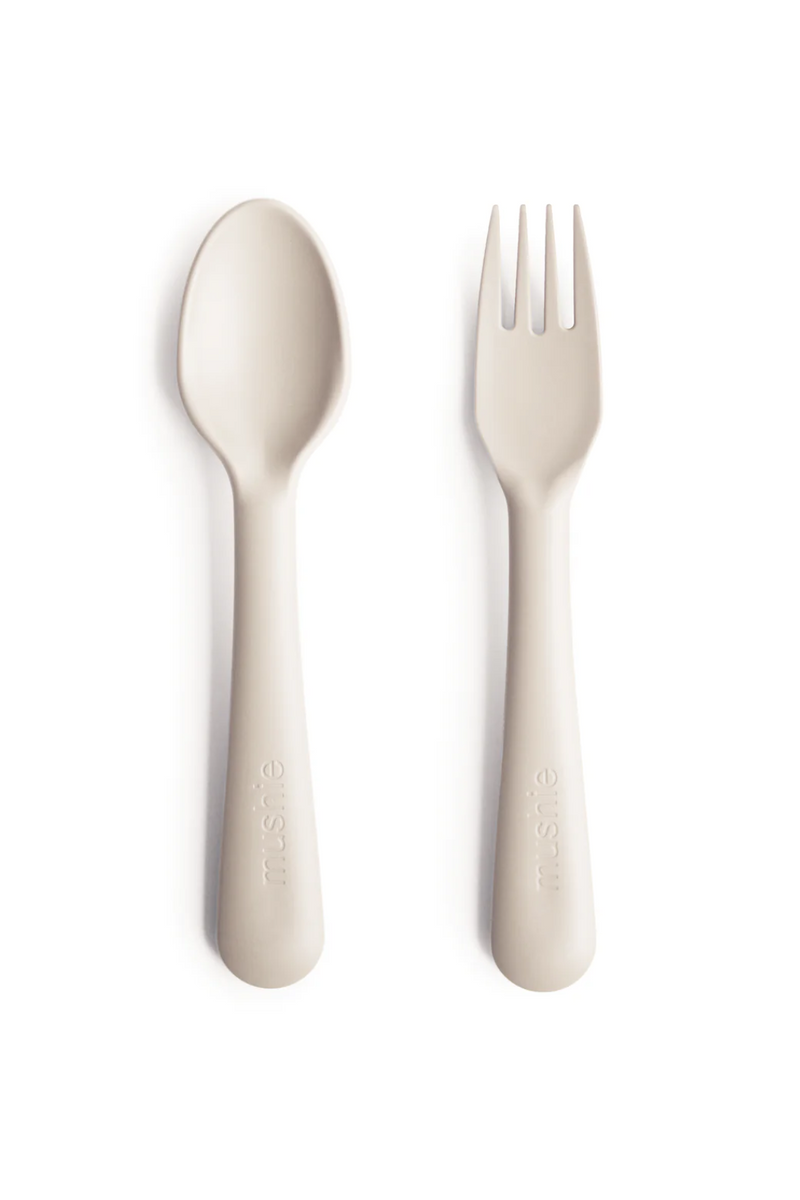 Fork & Spoon Set - Ivory