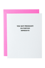 Pregnant On Purpose Card
