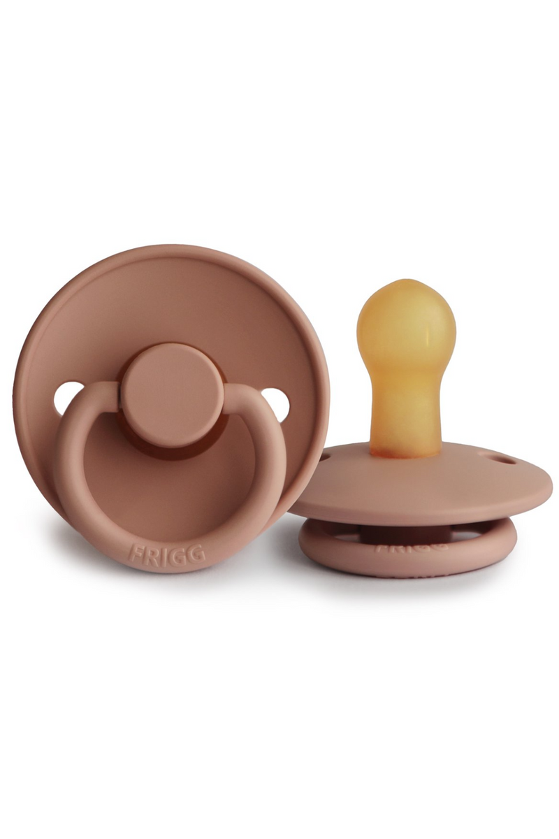 Natural Rubber Pacifier - Rose Gold