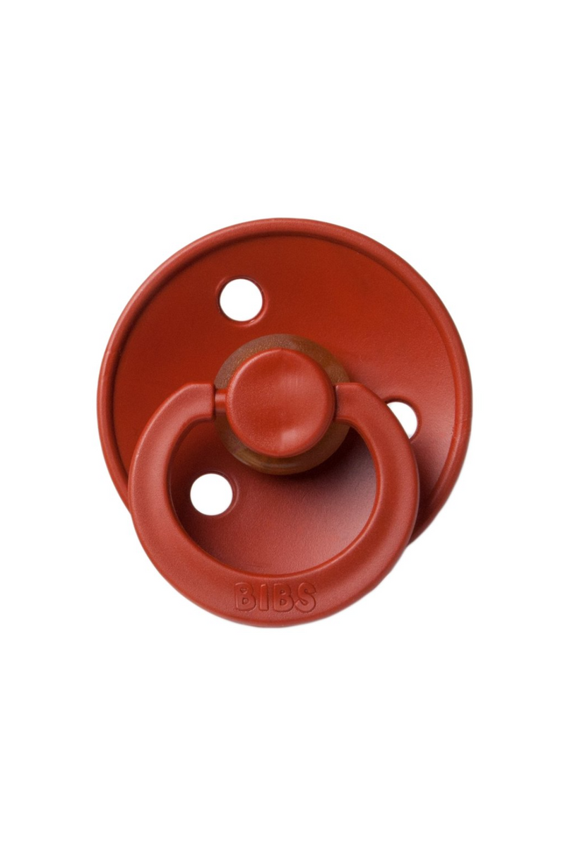 Natural Rubber Pacifier - Rust