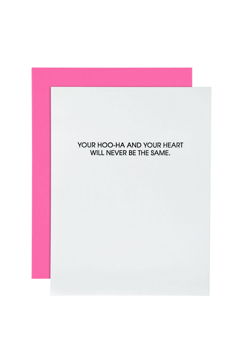 Your Hoo-Ha and Your Heart Card